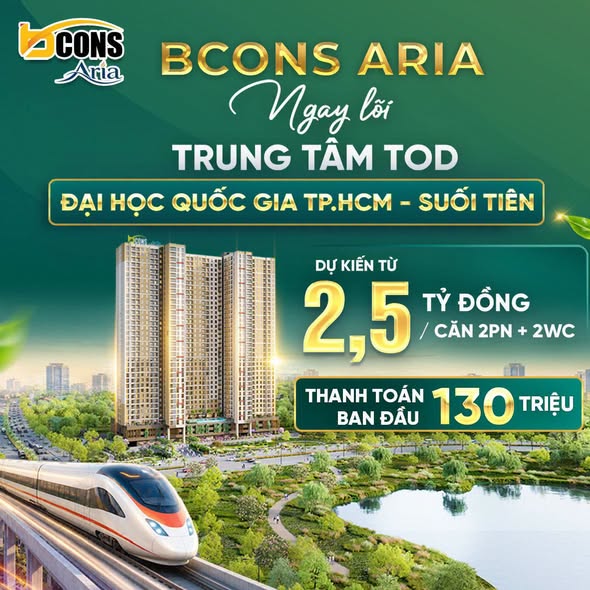 Giá bán Bcons Aria